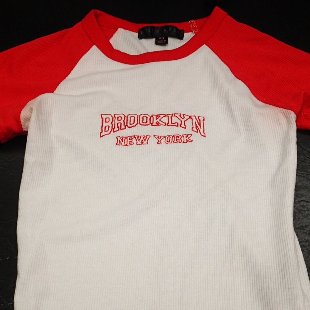 Brooklyn New York Cropped Women's Top size XS